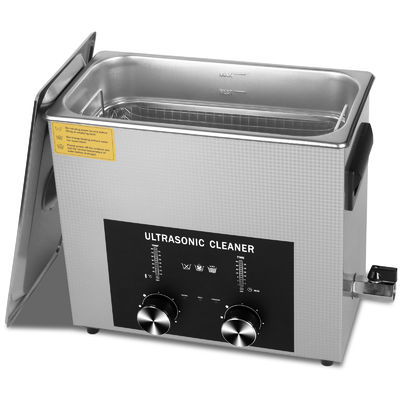 전문 초음파 청소기 6L 180W 상업용 초음파 보석 청소기 코드 타이머, 히터&바구니, 보석, 안경, 사슬, 시계