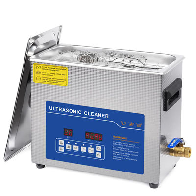 110V/220V 디지털 초음파 청소기 6L 용량 듀얼 주파수 히터 타이머 치아 변치 동전 도구 보석