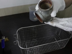 초음파 청소 기계